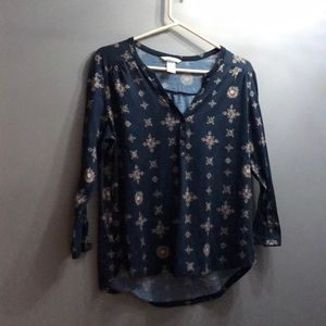 H&M Patterned Blouse M